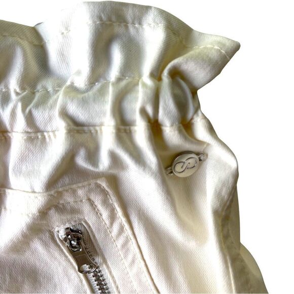 CALIA Women's Woven Paperbag Short Unbleached Size Small NWT - Picture 8 of 12